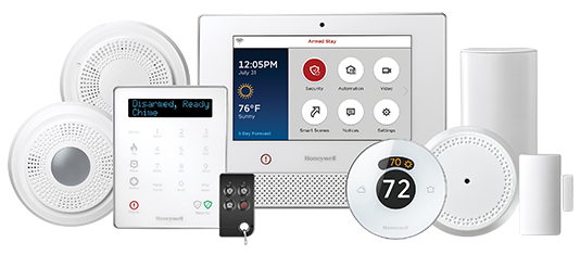 Lyric control system from Honeywell Alarm Systems.